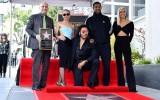 Lenny Kravitz riceve la stella sulla Hollywood Walk of Fame. Con lui la figlia Zoë
